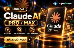 Ưu đãi Claude AI Pro và Max
