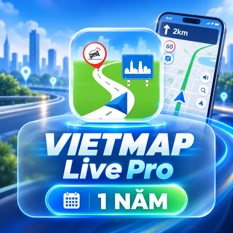 Ảnh ưu đãi VIETMAP Live Pro 1 năm - Code kích hoạt trên ChuyenFile